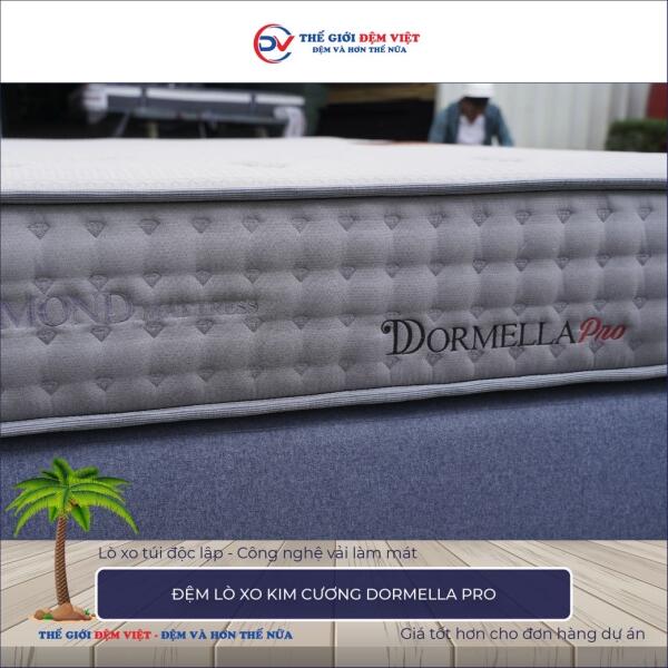 Đệm lò xo Kim Cương Dormella Pro 3